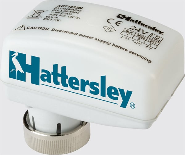 Product image of a hattersley actuator 