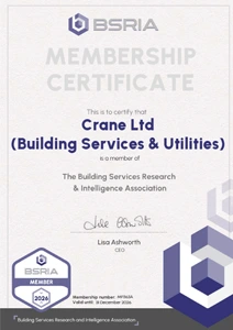 BSRIA Certificate
